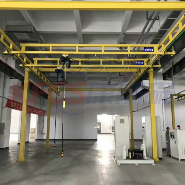 Aluminum alloy modular crane Aluminum alloy kbk rail crane Rigid rail crane