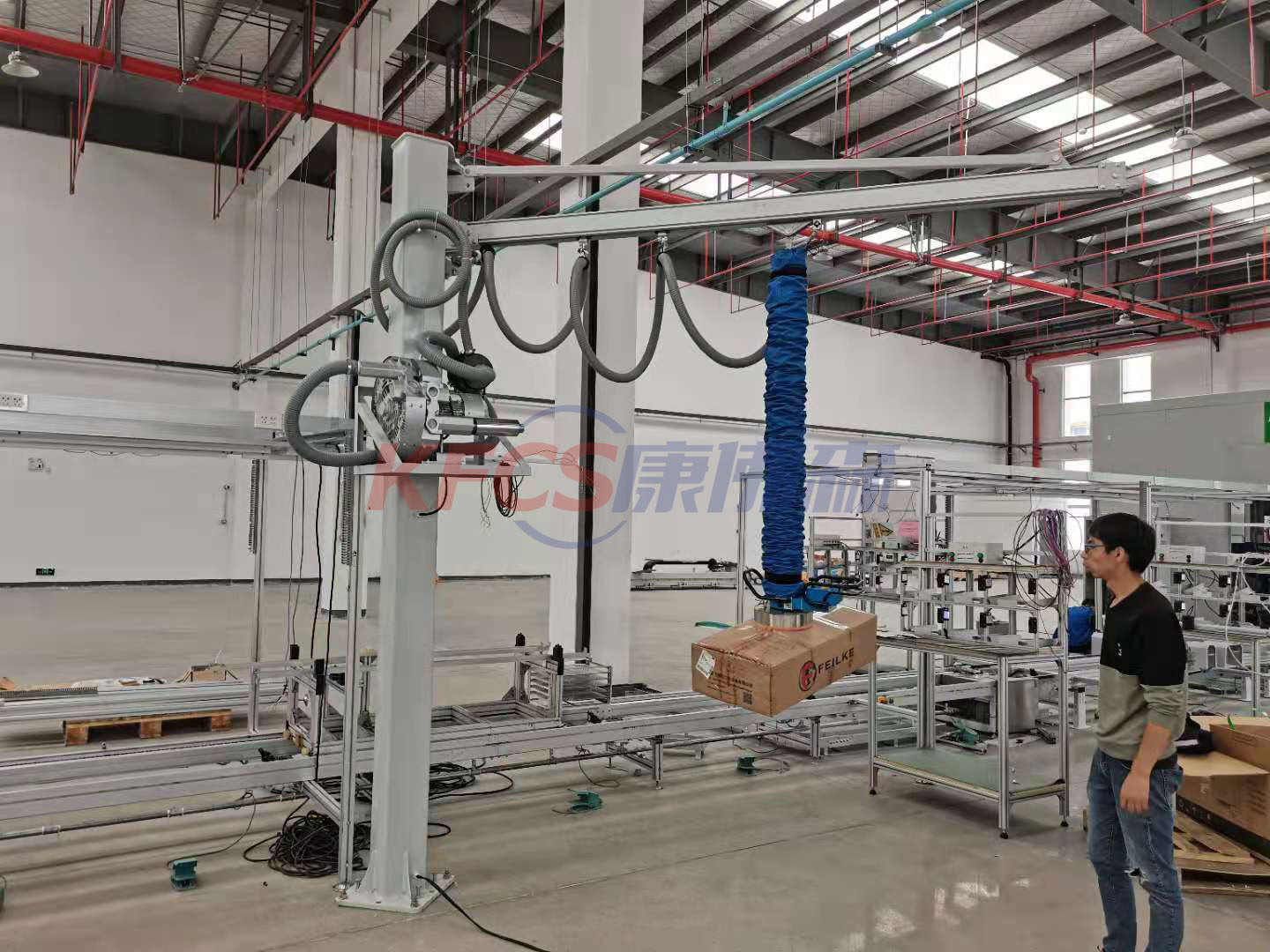 Aluminum jib crane for advantage