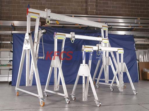 Aluminum alloy A-frame Mobile Gantry Crane