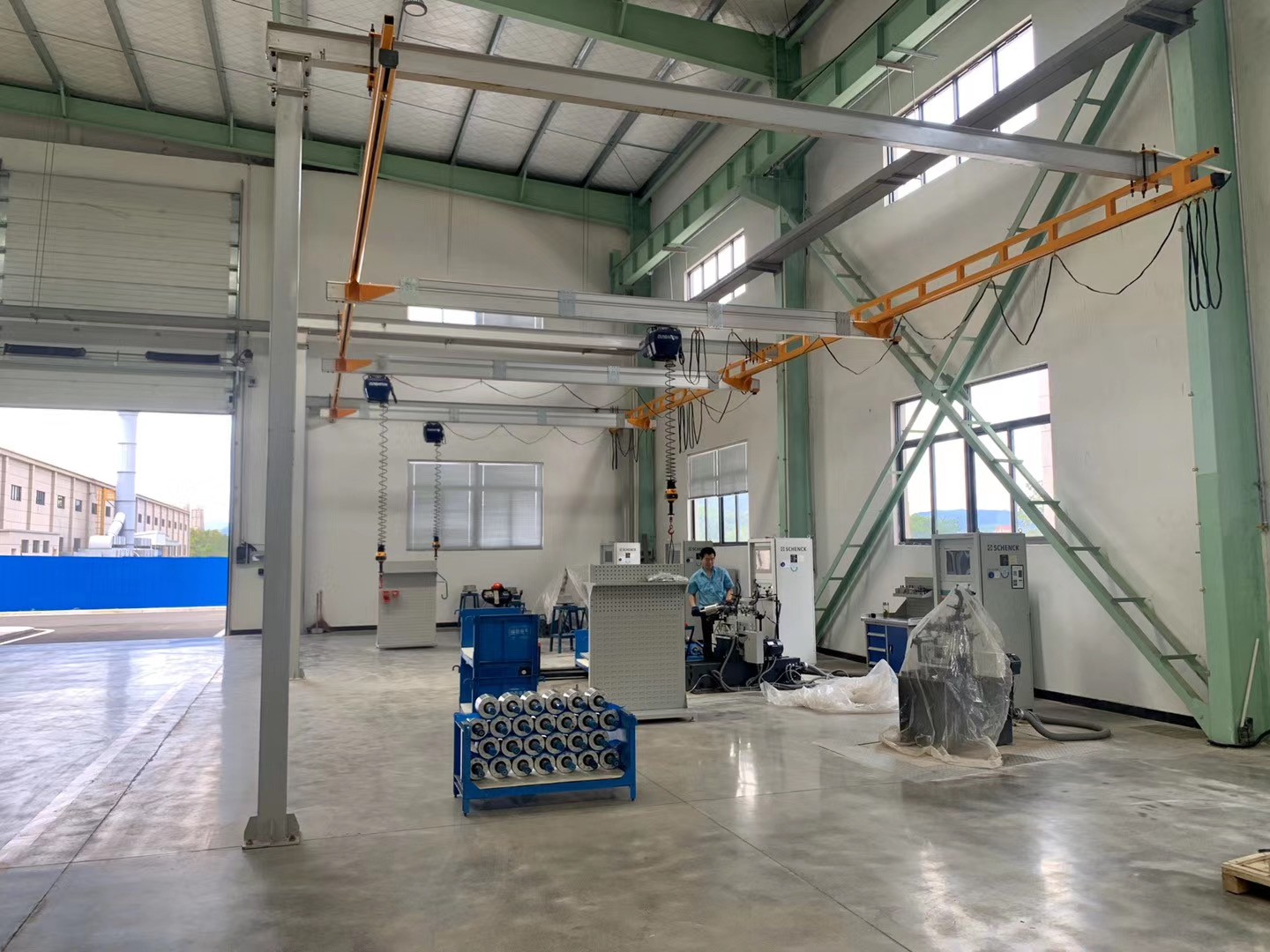 Aluminum alloy light crane