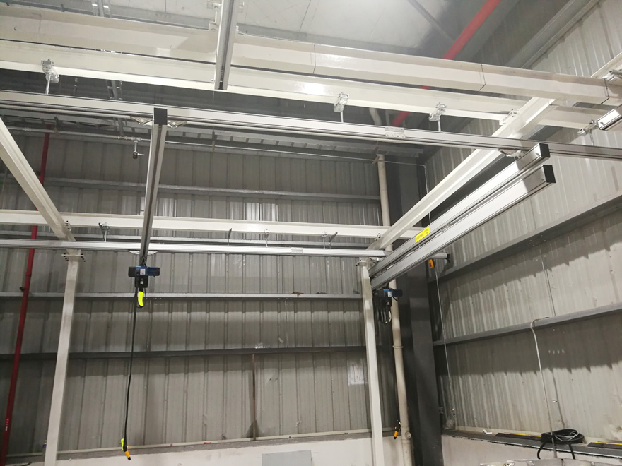 Advantages of Aluminum Alloy Single Beam Suspension Crane