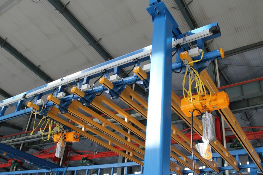 KBK workstation bridge suspension crane
