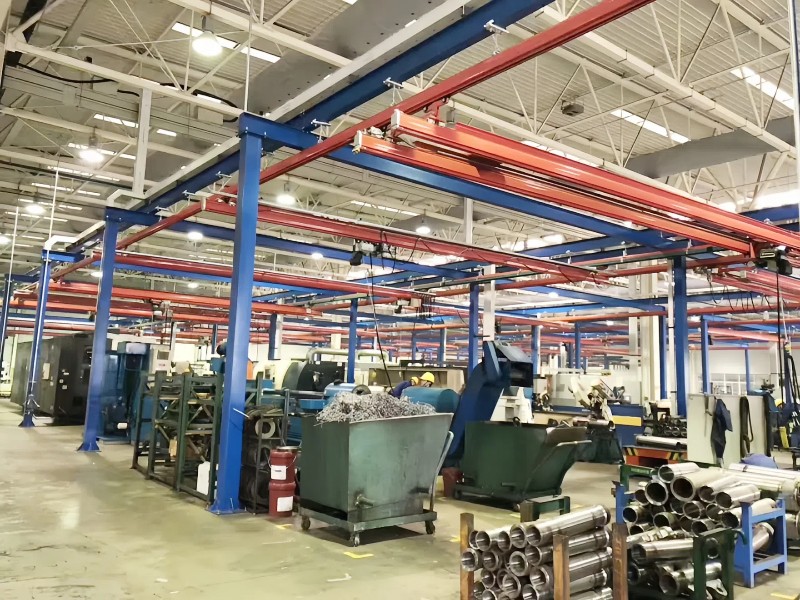 Combined overhead crane